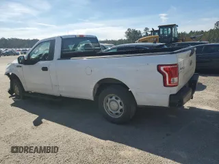 2016 Ford F-150 XL with VIN 1FTMF1C85GKD03426, listed as a Copart auction lot 43619245 with 124,954 mi miles and Salvage Title. Bid and sale history available at carsss.com. Image 2.