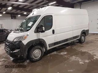 2024 Ram ProMaster Cargo Tradesman with VIN 3C6LRVDG6RE139987, listed as a IAAI auction lot 41597585 with 13,041 mi miles and . Bid and sale history available at DreamBid. Image 2.