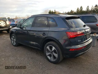 2024 Audi Q5 Komfort with VIN WA1AAAFY0R2125368, listed as a Copart auction lot 84030664 with 34 mi miles and Non Repairable. Bid and sale history available at carsss.com. Image 2.