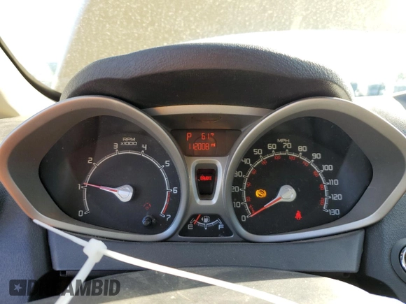 2011 Ford Fiesta SES with VIN 3FADP4FJ6BM124655, listed as a Copart auction lot 42670165 with 112,008 mi miles and Salvage Title. Bid and sale history available at carsss.com. Image 9.