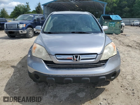 2008 Honda CR-V EX-L with VIN JHLRE48708C072556, listed as a Copart auction lot 55776845 with 179,333 mi miles and Salvage Title. Bid and sale history available at DreamBid. Image 5.