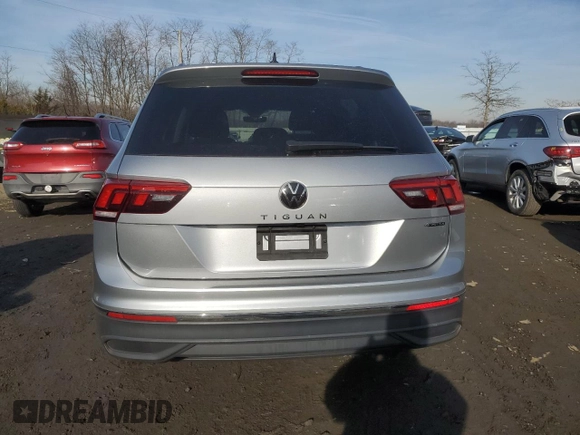 2023 Volkswagen Tiguan S с VIN 3VVFB7AX8PM107055, выставлен на аукционе Copart как лот 86706164 с пробегом 13 194 миль миль и Списание • Salvage title. История ставок и продаж доступна на DreamBid. Изображение 6.