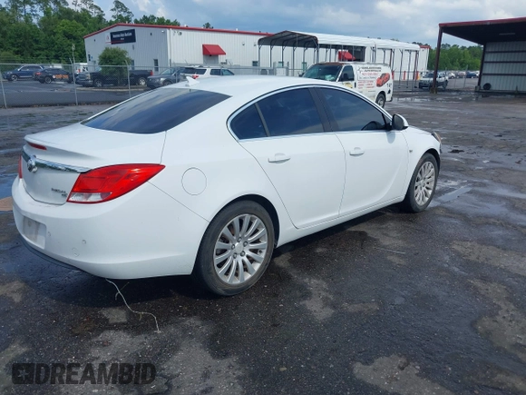 2011 Buick Regal CXL RL3 with VIN W04GR5EC7B1092915, listed as a IAAI auction lot 42547528 with 146,137 mi miles and . Bid and sale history available at DreamBid. Image 4.