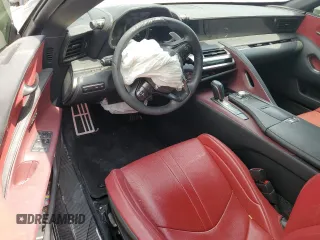 2022 Lexus LC 500h с VIN JTHMPAAY8NA105067, выставлен на аукционе Copart как лот 67488984 с пробегом 28 208 миль миль и Чистый • Clean title. История ставок и продаж доступна на DreamBid. Изображение 8.