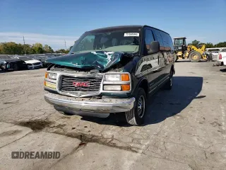 1997 GMC Savana z VIN 1GJGG25R1V1073885, wystawiony jako Copart lot #72458594 z przebiegiem 189 209 mil mil oraz Szkoda całkowita • Salvage title. Historia ofert i sprzedaży dostępna na DreamBid. Obrazek 12.