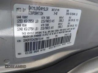 2003 Dodge Caravan SE z VIN 1D4GP25B93B168831, wystawiony jako IAAI lot #42175933 z przebiegiem 103 282 mil mil oraz . Historia ofert i sprzedaży dostępna na DreamBid. Obrazek 9.