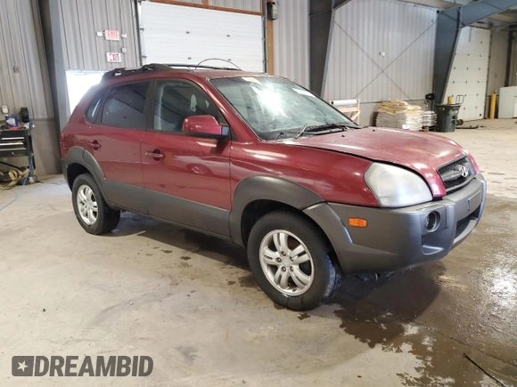 2007 Hyundai Tucson SE with VIN KM8JN12D67U612469, listed as a Copart auction lot 50362605 with 111,459 mi miles and Clean Title. Bid and sale history available at carsss.com. Image 4.