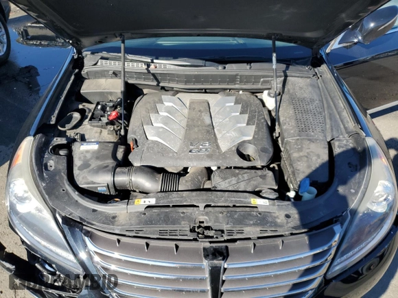 2015 Hyundai Equus Signature with VIN KMHGH4JH2FU098738, listed as a Copart auction lot 47439335 with 109,113 mi miles and Clean title. Bid and sale history available at DreamBid. Image 11.