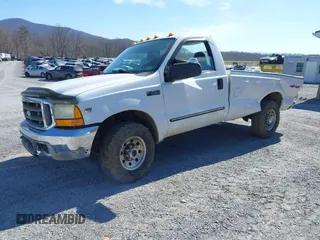 1999 Ford F-250 with VIN 1FTNF21S1XED81466, listed as a IAAI auction lot 41860355 with 96,142 mi miles and . Bid and sale history available at DreamBid. Image 2.