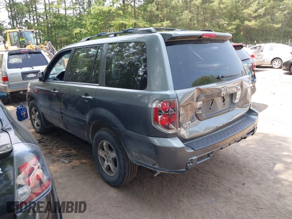 2007 Honda Pilot EX-L z VIN 5FNYF18507B003645, wystawiony jako IAAI lot #42420748 z przebiegiem 219 220 mil mil oraz . Historia ofert i sprzedaży dostępna na DreamBid. Obrazek 3.