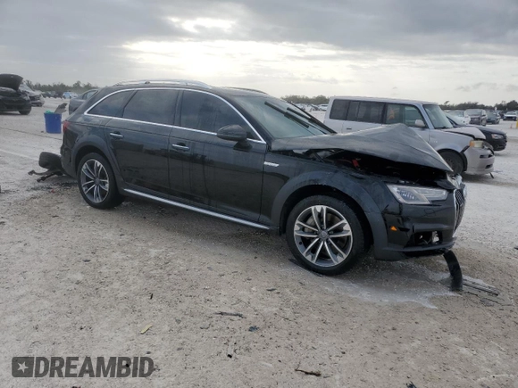 2019 Audi allroad A4 Premium with VIN WA17NAF45KA037360, listed as a Copart auction lot 41659695 with 104,237 mi miles and Non Repairable. Bid and sale history available at DreamBid. Image 4.