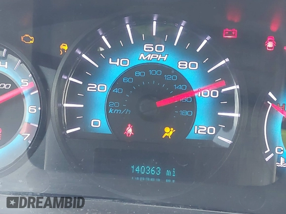 2012 Ford Fusion SEL with VIN 3FAHP0JG8CR292095, listed as a IAAI auction lot 41710438 with 140,363 mi miles. Bid and sale history available at carsss.com. Image 7.