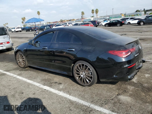 2022 Mercedes-Benz CLA 35 AMG with VIN W1K5J5BB8NN303431, listed as a Copart auction lot 72094494 with 39,917 mi miles and Salvage Title. Bid and sale history available at DreamBid. Image 2.