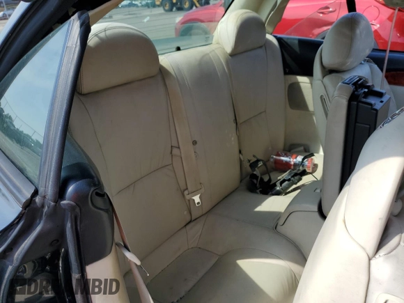2006 Lexus SC 430 with VIN JTHFN48Y169001884, listed as a Copart auction lot 69249434 with 186,520 mi miles and Salvage Title. Bid and sale history available at DreamBid. Image 10.