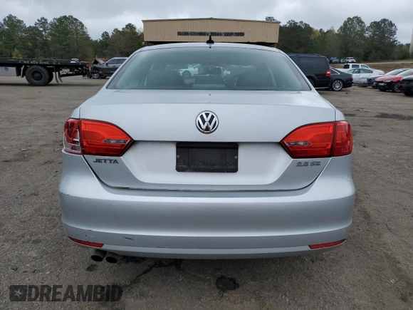2013 Volkswagen Jetta SE with VIN 3VWDX7AJ0DM404624, listed as a Copart auction lot 50316255 with 153,763 mi miles and Salvage title. Bid and sale history available at DreamBid. Image 6.