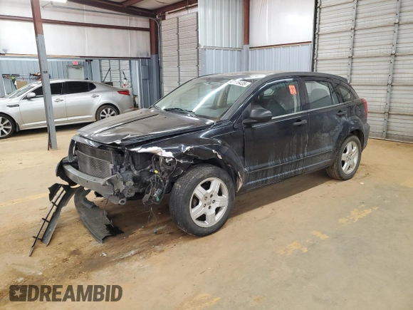 2008 Dodge Caliber SXT with VIN 1B3HB48CX8D665433, listed as a Copart auction lot 47119435 with 206,027 mi miles and Salvage Title. Bid and sale history available at DreamBid. Image 1.