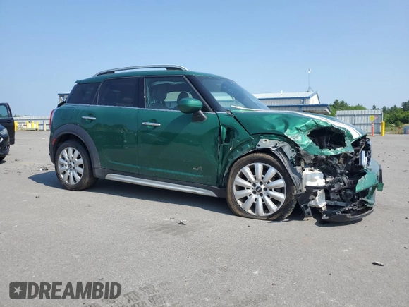 2020 MINI Countryman Cooper S with VIN WMZYX1C0XL3L00471, listed as a Copart auction lot 59300575 with 58,452 mi miles and Salvage title. Bid and sale history available at DreamBid. Image 4.