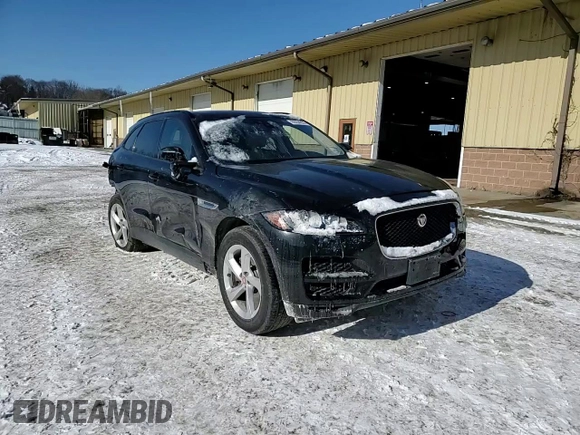 2018 Jaguar F-Pace 30t Premium with VIN SADCJ2GX8JA291369, listed as a Copart auction lot 89354235 with 31,789 mi miles and Salvage title. Bid and sale history available at DreamBid. Image 12.