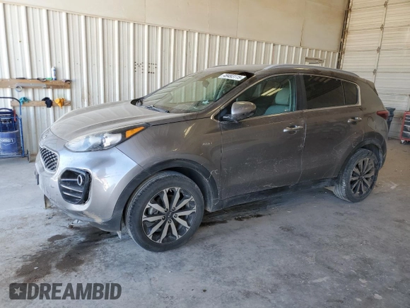 2019 Kia Sportage EX with VIN KNDPNCAC3K7504952, listed as a Copart auction lot 49493115 with 177,623 mi miles and Salvage title. Bid and sale history available at DreamBid. Image 1.