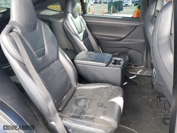 2017 Tesla Model X P100D with VIN 5YJXCBE49HF051782, listed as a Copart auction lot 52768944 with NaN miles and Salvage Title. Bid and sale history available at carsss.com. Image 11.