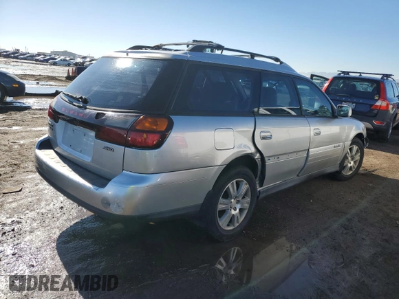 2004 Subaru Legacy Outback 35th Anniversary with VIN 4S3BH815447636072, listed as a Copart auction lot 79913424 with 196,039 mi miles and Salvage title. Bid and sale history available at DreamBid. Image 3.