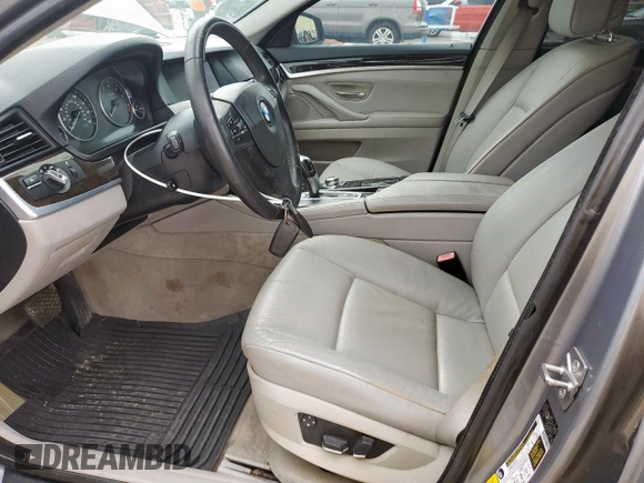 2011 BMW 5 Series 528i with VIN WBAFR1C59BC737421, listed as a Copart auction lot 55323605 with 185,676 mi miles and Clean Title. Bid and sale history available at carsss.com. Image 7.