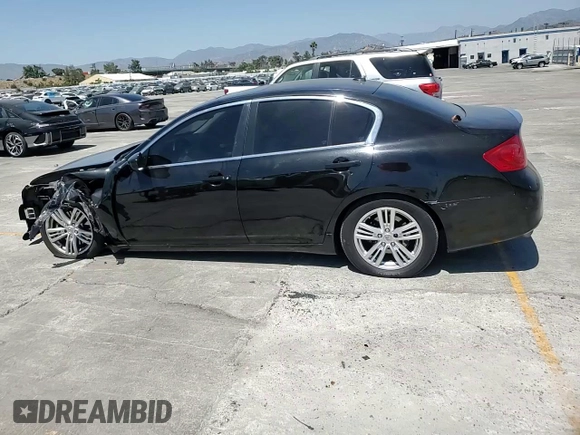 2013 Infiniti G37 Journey with VIN JN1CV6APXDM722655, listed as a Copart auction lot 57531615 with 150,431 mi miles and Salvage title. Bid and sale history available at DreamBid. Image 13.
