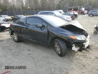 2012 Honda Civic Cpe LX with VIN 2HGFG3B51CH548901, listed as a Copart auction lot 77664623 with 88,475 mi miles and Salvage Title. Bid and sale history available at carsss.com. Image 4.