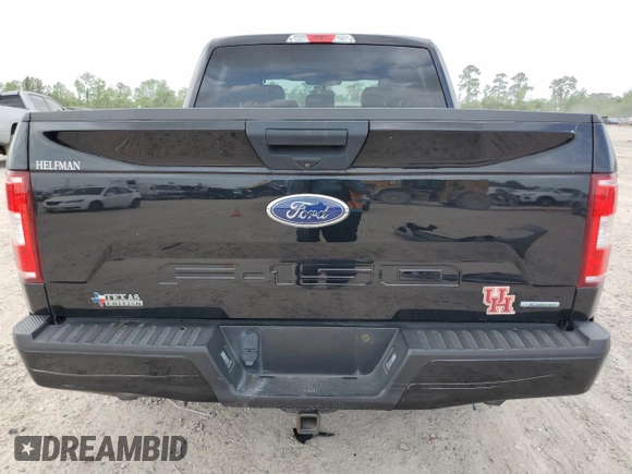 2020 Ford F-150 XL with VIN 1FTEW1CP6LFA93918, listed as a Copart auction lot 51951675 with 47,827 mi miles and Salvage Title. Bid and sale history available at carsss.com. Image 6.
