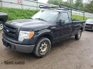 2014 Ford F-150 XL с VIN 1FTMF1CM2EKD98554, выставлен на аукционе Copart как лот 61634785 с пробегом Не указан миль и Чистый • Clean title. История ставок и продаж доступна на DreamBid. Изображение 1.