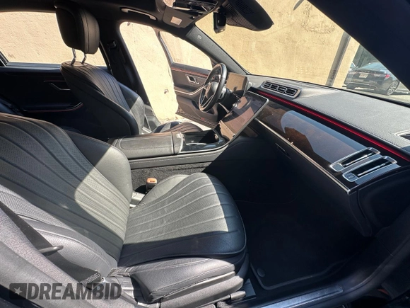 2022 Mercedes-Benz S 500 with VIN W1K6G6DB9NA135120, listed as a Copart auction lot 62720385 with 78,782 mi miles and Clean title. Bid and sale history available at DreamBid. Image 5.