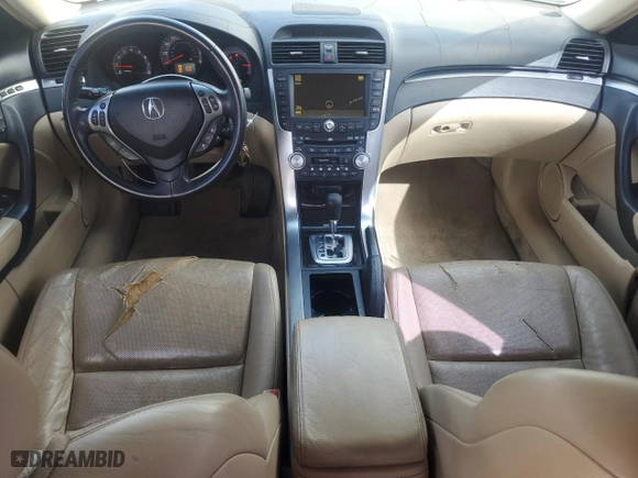 2008 Acura TL with VIN 19UUA66278A020845, listed as a Copart auction lot 51162605 with 194,943 mi miles and Clean Title. Bid and sale history available at carsss.com. Image 8.