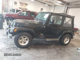 2005 Jeep Wrangler X with VIN 1J4FA39S95P356033, listed as a IAAI auction lot 42252776 with 40,512 mi miles and . Bid and sale history available at DreamBid. Image 14.