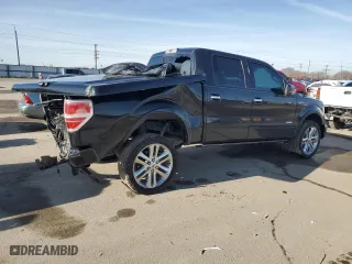 2014 Ford F-150 XL with VIN 1FTFW1ET4EFA93742, listed as a Copart auction lot 44382115 with 153,153 mi miles and Salvage Title. Bid and sale history available at carsss.com. Image 3.