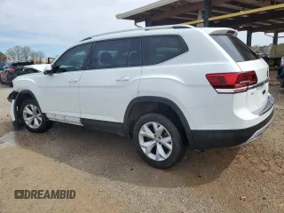 2018 Volkswagen Atlas SE z VIN 1V2CP2CA0JC595908, wystawiony jako Copart lot #50144705 z przebiegiem 123 992 mil mil oraz Szkoda całkowita • Salvage title. Historia ofert i sprzedaży dostępna na DreamBid. Obrazek 2.
