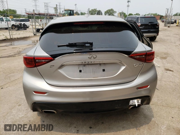 2017 Infiniti QX30 Sport with VIN SJKCH5CP4HA032478, listed as a Copart auction lot 56130273 with 69,415 mi miles. Bid and sale history available at carsss.com. Image 6.
