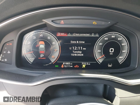 2019 Audi A6 Premium Plus z VIN WAUL2AF24KN052434, wystawiony jako Copart lot #75095464 z przebiegiem 81 683 mil mil oraz Szkoda całkowita • Salvage title. Historia ofert i sprzedaży dostępna na DreamBid. Obrazek 9.