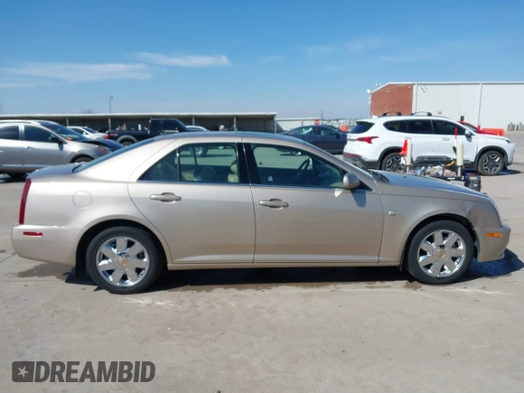 2005 Cadillac STS z VIN 1G6DC67A950171835, wystawiony jako IAAI lot #41599105 z przebiegiem 74 235 mil mil oraz . Historia ofert i sprzedaży dostępna na DreamBid. Obrazek 13.