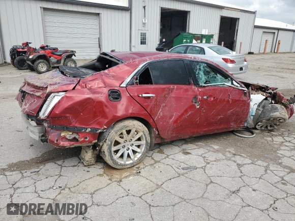 2014 Cadillac CTS AWD with VIN 1G6AW5SX5E0150853, listed as a Copart auction lot 57937305 with Not provided miles and Salvage title. Bid and sale history available at DreamBid. Image 3.