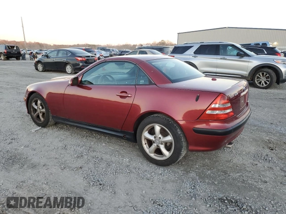 2004 Mercedes-Benz SLK-Class with VIN WDBKK65F14F299017, listed as a Copart auction lot 84318864 with 92,677 mi miles and Clean Title. Bid and sale history available at carsss.com. Image 2.