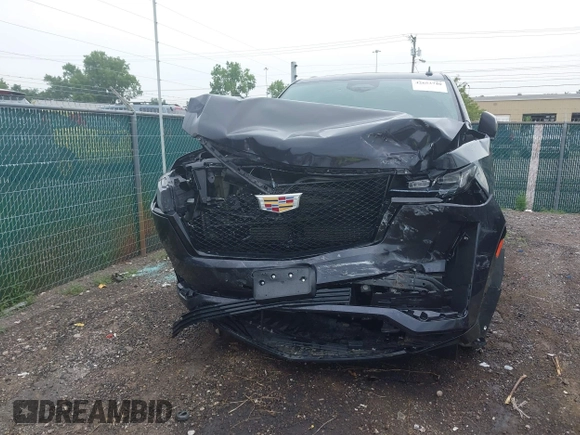 2023 Cadillac Escalade 4WD Sport with VIN 1GYS4FKL8PR153863, listed as a IAAI auction lot 42653740 with Not provided miles and . Bid and sale history available at DreamBid. Image 12.