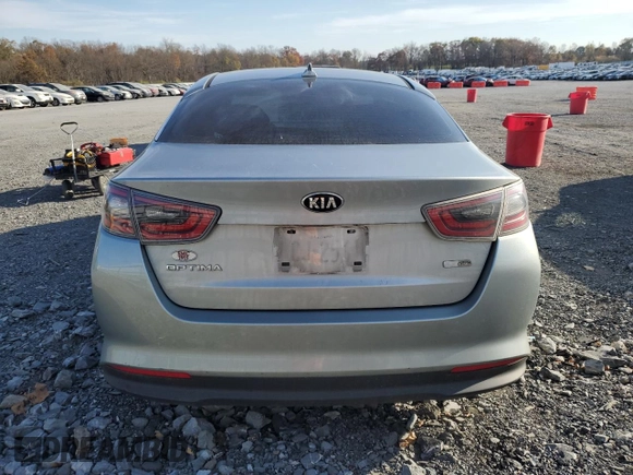 2016 Kia Optima Hybrid with VIN KNAGM4AD9G5094997, listed as a Copart auction lot 78191394 with 158,703 mi miles and Salvage Title. Bid and sale history available at carsss.com. Image 6.