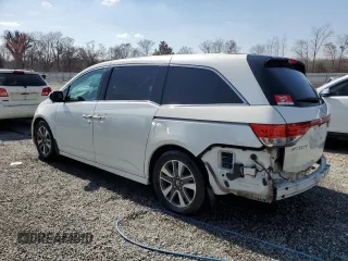2014 Honda Odyssey Touring with VIN 5FNRL5H9XEB036821, listed as a Copart auction lot 49167125 with 169,472 mi miles and Salvage Title. Bid and sale history available at carsss.com. Image 2.