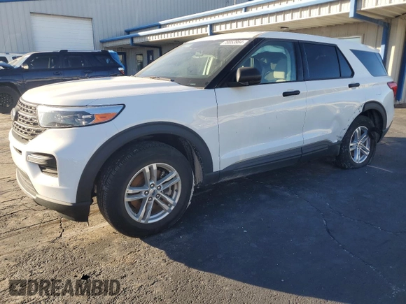 2022 Ford Explorer with VIN 1FMSK8BH2NGB53039, listed as a Copart auction lot 78853984 with 10,509 mi miles and Salvage Title. Bid and sale history available at carsss.com. Image 1.