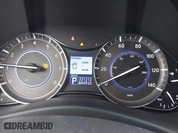 2012 Infiniti QX56 8-passenger with VIN JN8AZ2ND1C9715889, listed as a IAAI auction lot 41440893 with 221,212 mi miles and . Bid and sale history available at DreamBid. Image 7.