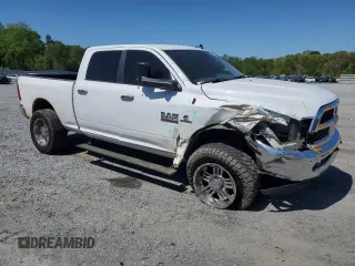 2017 Ram 2500 Big Horn with VIN 3C6UR5DLXHG725449, listed as a Copart auction lot 51876565 with 198,422 mi miles and Salvage title. Bid and sale history available at DreamBid. Image 4.