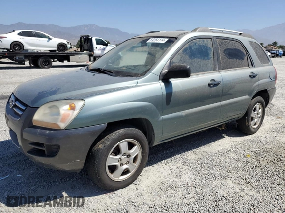 2006 Kia Sportage LX z VIN KNDJF724X67282904, wystawiony jako Copart lot #69264114 z przebiegiem 231 772 mil mil oraz Czysty tytuł • Clean title. Historia ofert i sprzedaży dostępna na DreamBid. Obrazek 1.