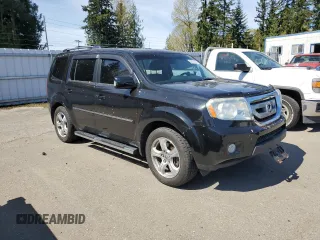 2011 Honda Pilot Touring with VIN 5FNYF4H92BB089912, listed as a Copart auction lot 52033125 with 159,080 mi miles and Salvage Title. Bid and sale history available at carsss.com. Image 4.