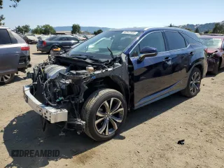 2020 Lexus RX 350L with VIN JTJHZKFA1L2021675, listed as a Copart auction lot 62547055 with 86,461 mi miles and Salvage title. Bid and sale history available at DreamBid. Image 1.
