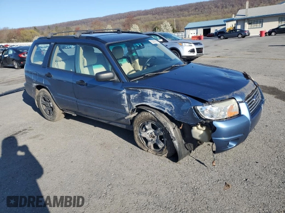 2007 Subaru Forester X with VIN JF1SG63627H712826, listed as a Copart auction lot 53393595 with 132,251 mi miles and Salvage Title. Bid and sale history available at carsss.com. Image 4.
